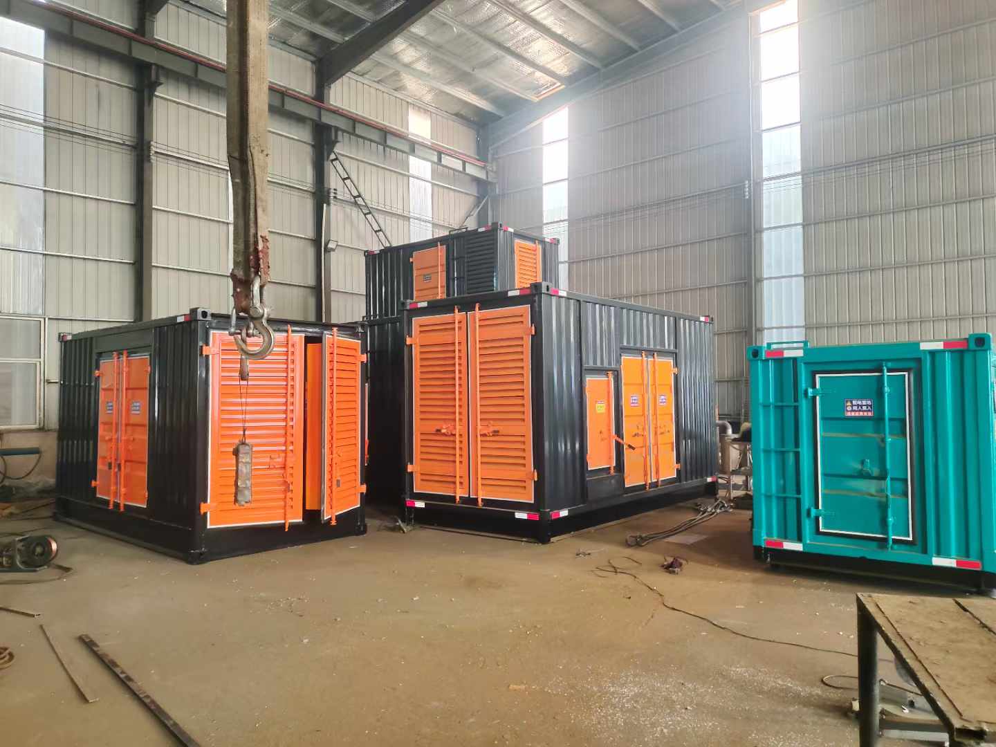 江阳500kw柴油发电机组可以带动多少功率设备？